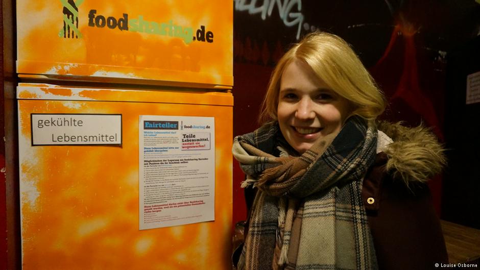 frigo en accès public à Berlin Foodsharing