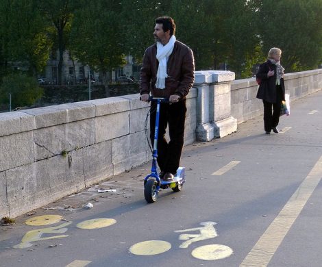 Knot teste trottinette libre service Paris