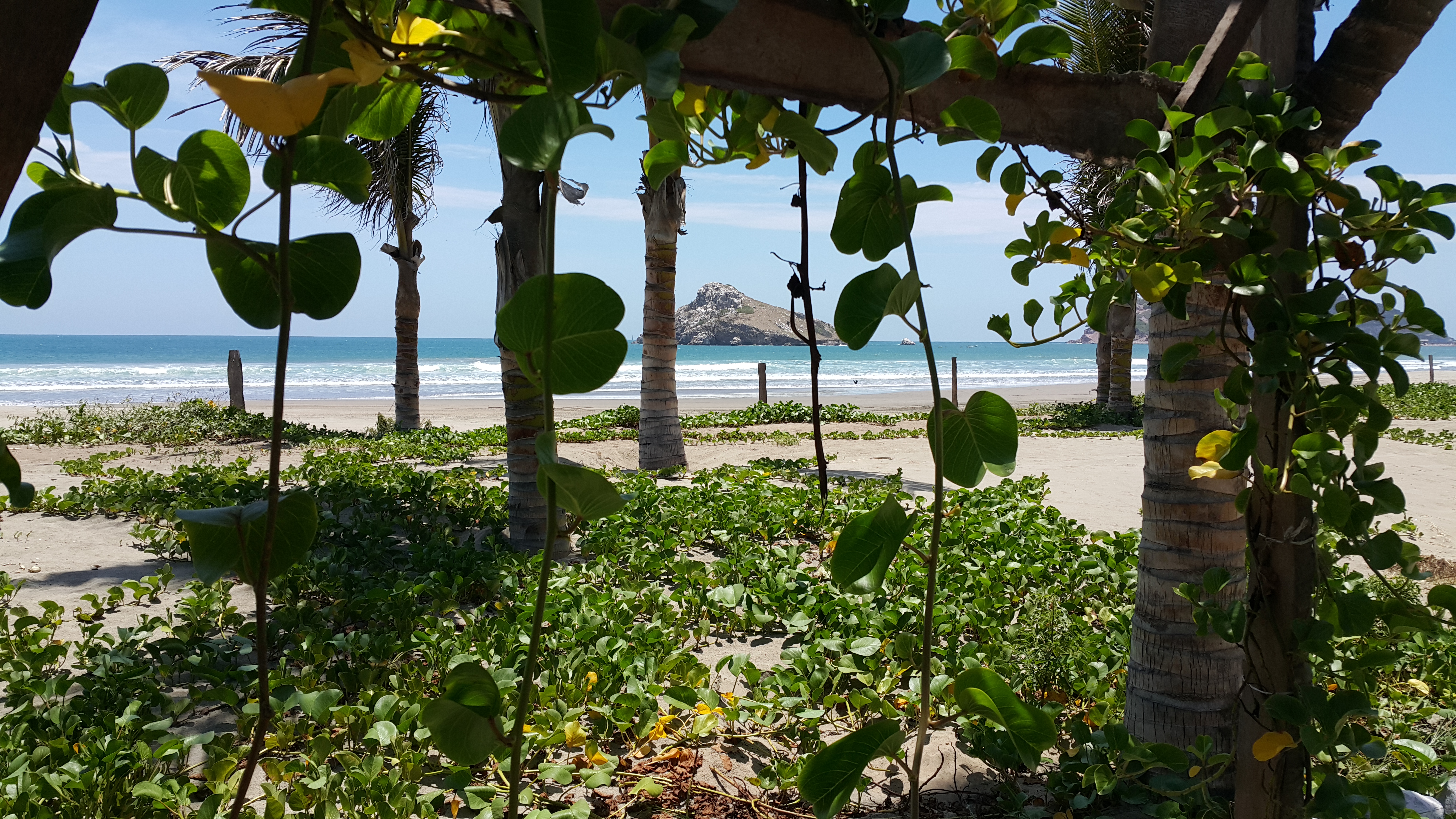 plage d'Amaitlan, station balnéaire mexicaine