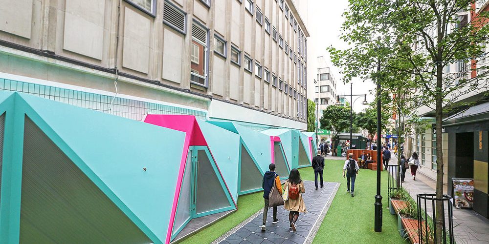 Londres : la smart street à vos pieds