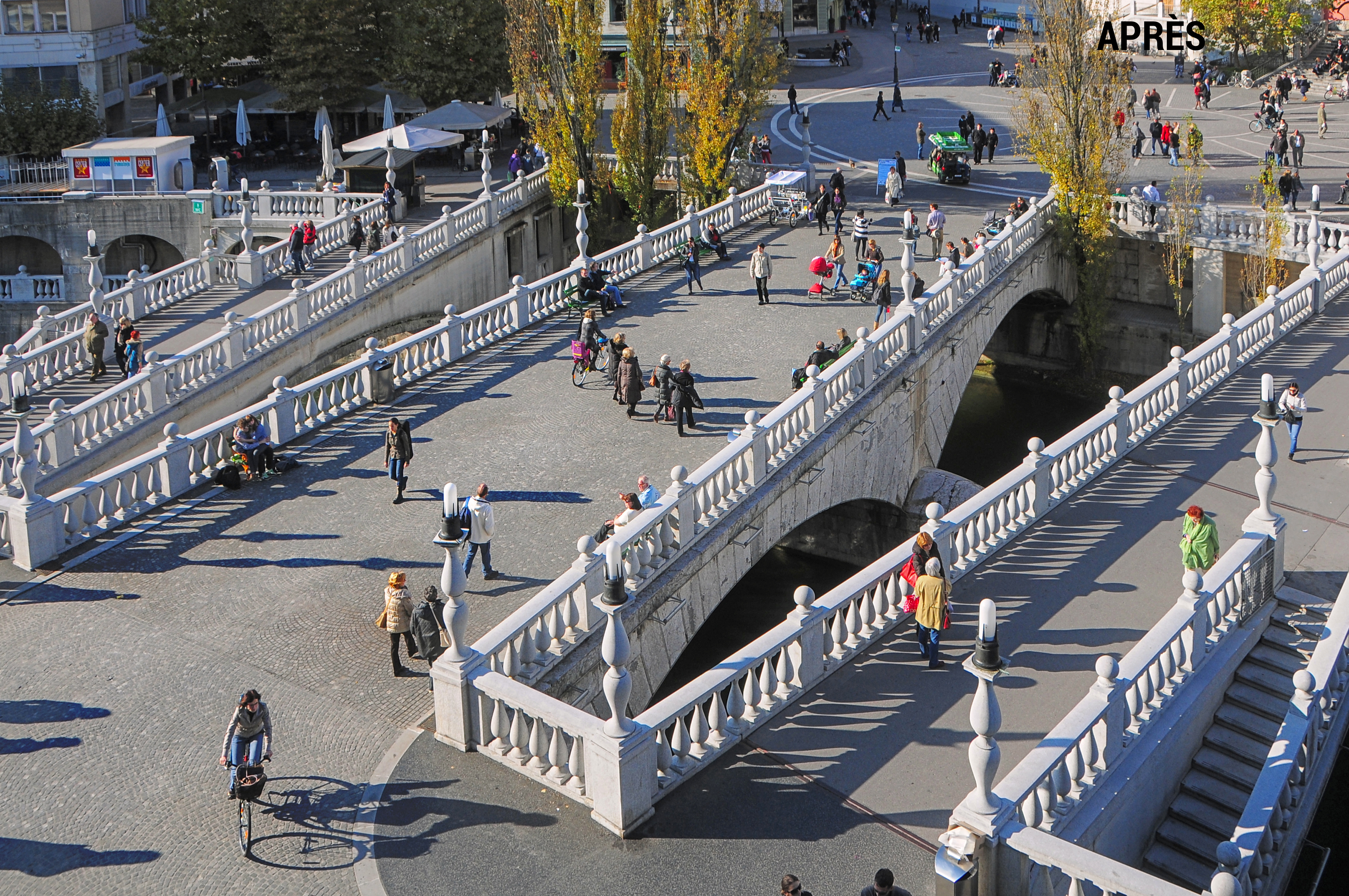 The Triple Bridge_NOW_photo D.Wedam_source City of Ljubljana The Triple Bridge_NOW_photo D.Wedam_source City of Ljubljana