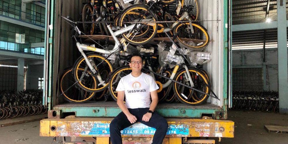 D’anciens vélos en libre service retapés pour des enfants de Birmanie