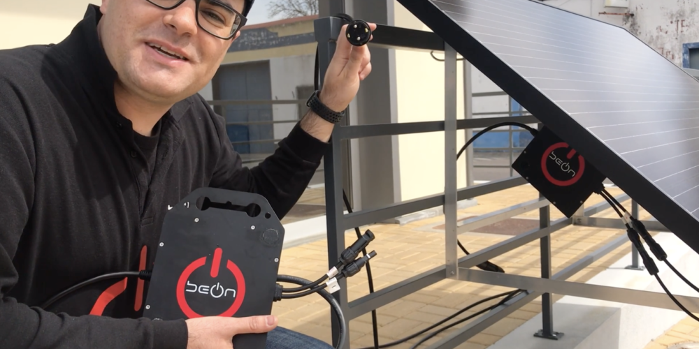 BeOn, le panneau solaire qui s’installe comme un frigo