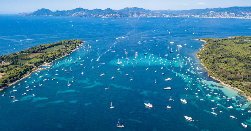 Les Iles du Lérins, sans poubelles !