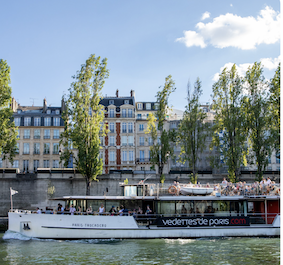 Pour les JO, les bateaux-mouches parisiens se mettent au vert.