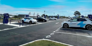 Mise en service des premières stations de recharge ultra-rapide sur l’A63 landes