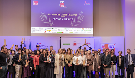 Le palmarès des Trophées Défis RSE 2024 