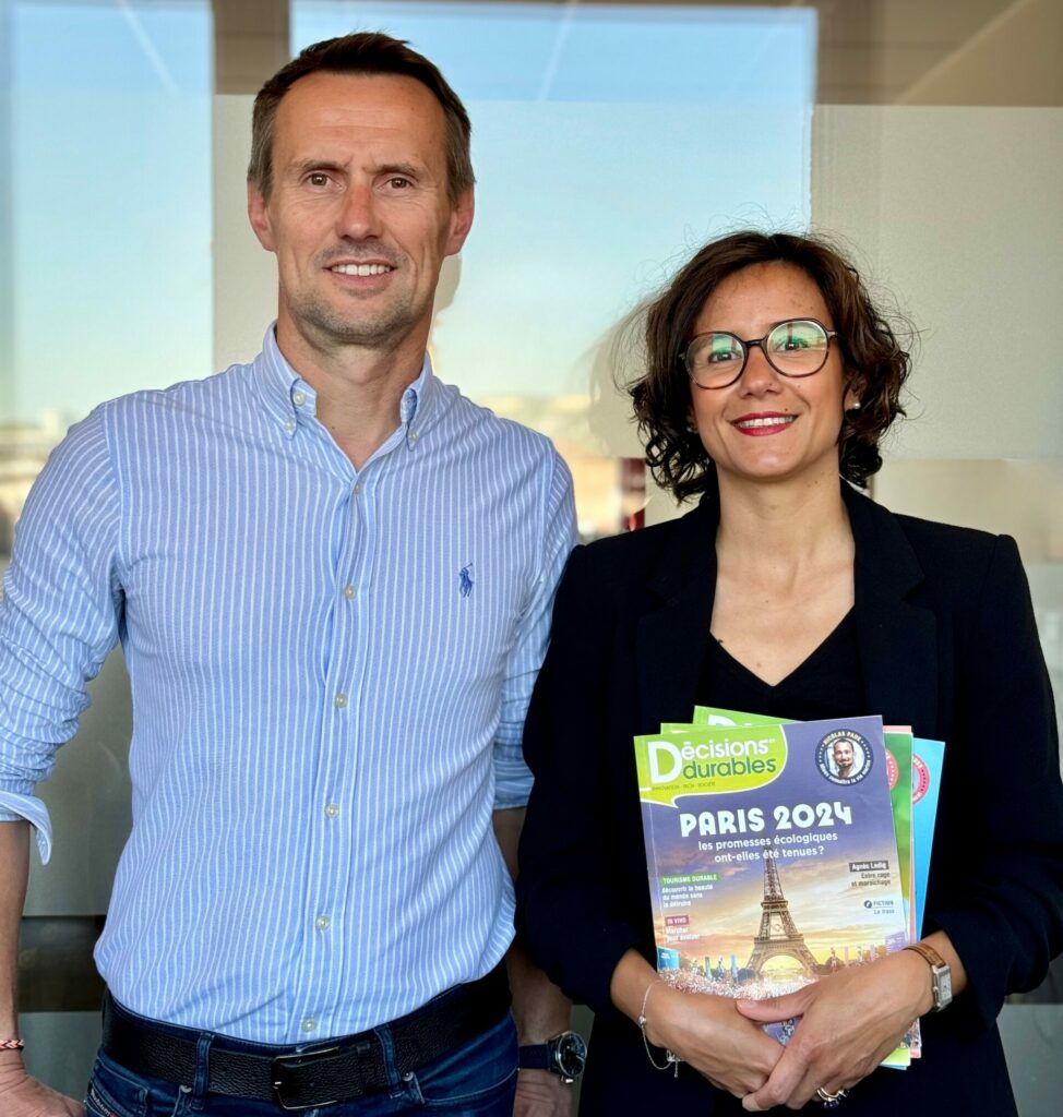 Davy Ballet et Charlotte Vincent, nouveaux dirigeants de Décisions Durables