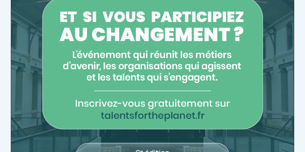 Talents for the Planet revient le 9 juin 2026 au CENTQUATRE Paris