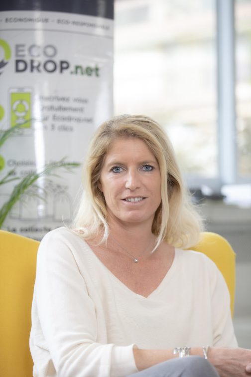 Marie Combarieu, PDG d'Ecodrop